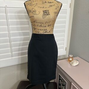 Ann Taylor Classic Black Pencil Skirt
